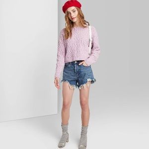 {Wild Fable} NWT high waist jean shorts